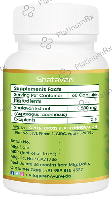 Vitagreen Shatavari Capsule