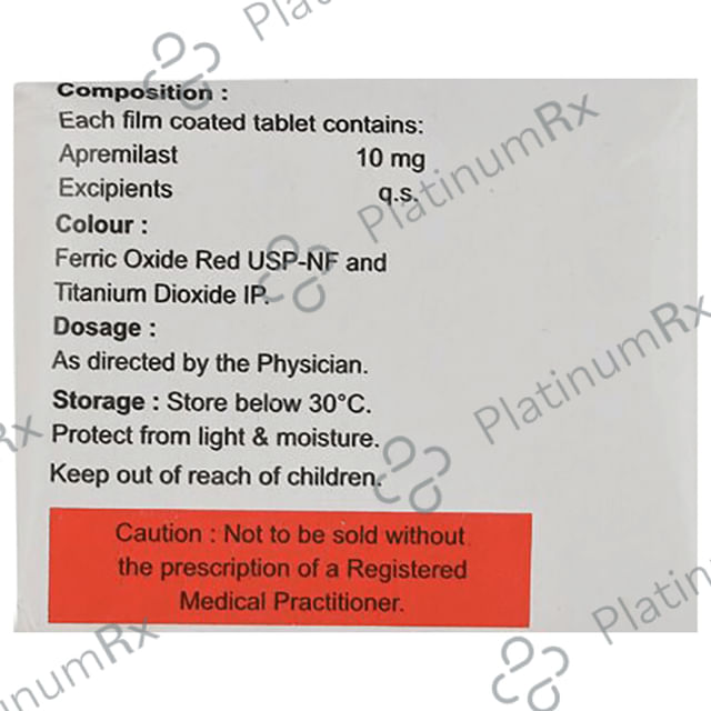 Apxenta 10mg Tablet 10s