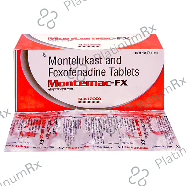 Montemac FX 120/10mg Tablet 10s