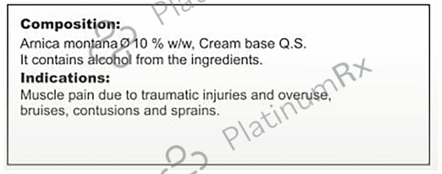 Dr Willmar Schwabe India Topi Arnica Cream