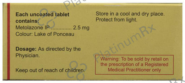 Metoz 2.5mg Tablet 10s