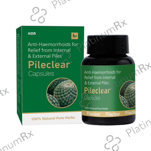 Pileclear Capsule (10 Each) 1 Bottle