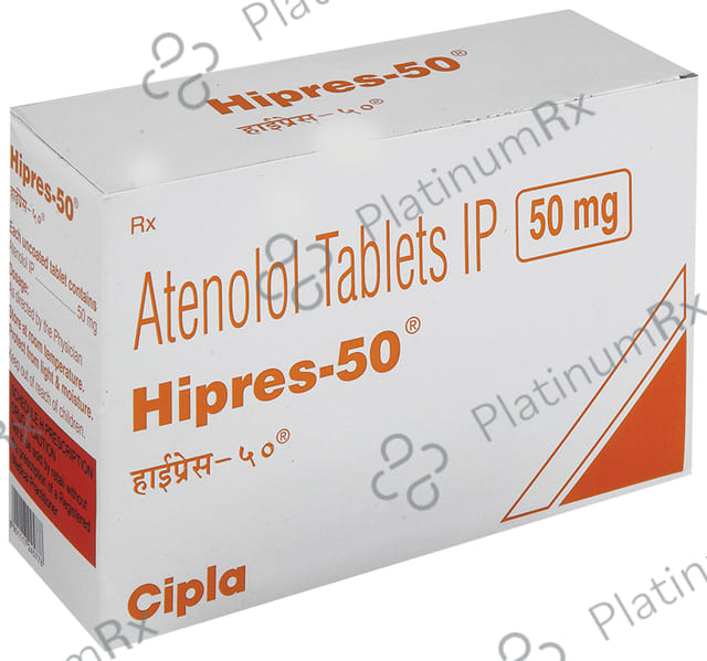 Hipres 50mg Tablet 14s
