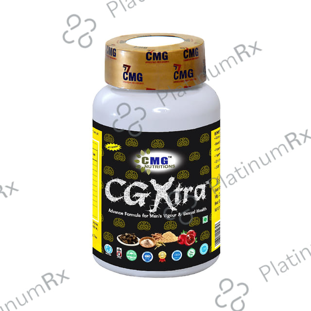 CMG Nutritions CgXtra Capsule Advance Formula for Men's Vigour & Sexual Health