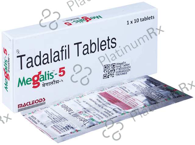 Megalis 5mg Tablet 10s