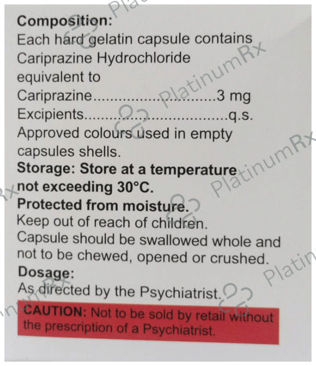 CD3mgD2mg 3mg Capsule 10s