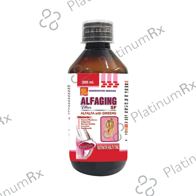 Sett Dey Alfaging Plus Sugar Free 200 ml