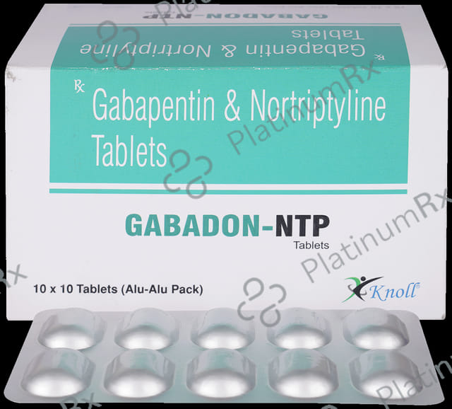 Gabadon-NTP 400mg/10mg Tablet