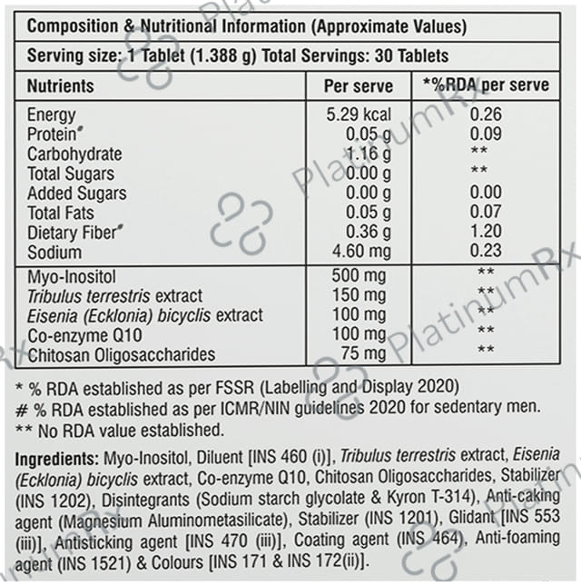 CoQ Man Tablet 10s