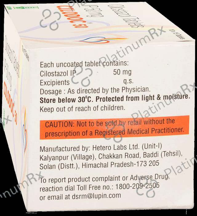 Cilodoc 50mg Tablet 15s