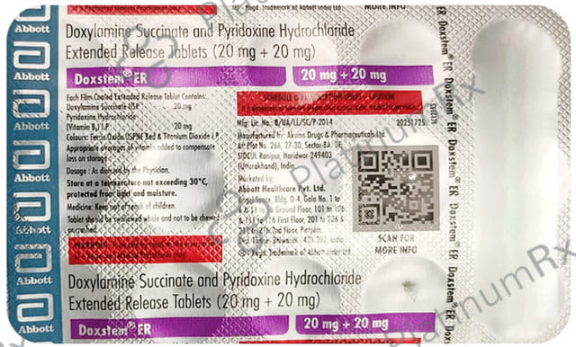 Doxstem ER 20/20mg Tablet 15s