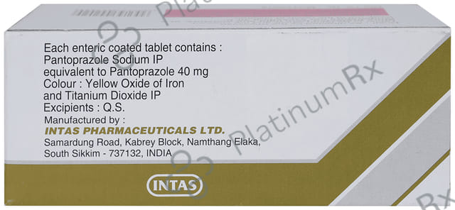 Pantium 40mg Tablet 10s