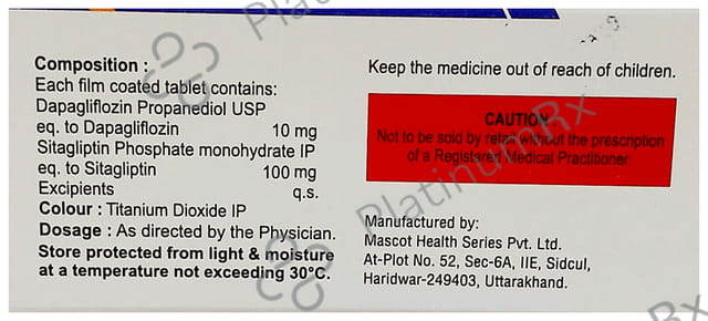 Suzone D 10/100mg Tablet 10s