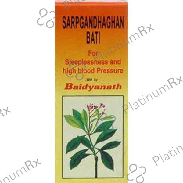 Baidyanath Sarpgandhaghan Bati
