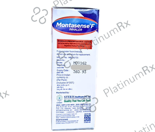 Montasense F Inhaler 120MDI