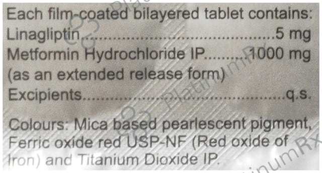 Linapil M XR 1000mg Tablet 10s