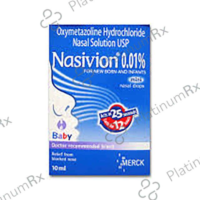 Nasovin 0.01% Nasal Solution 10ml