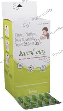 Karvol Plus Capsule 15s