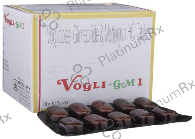 Vogli GM 1/500/0.2mg Tablet SR 10s