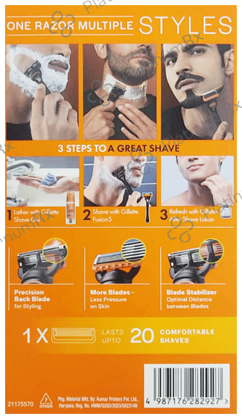 Gillette Fusion 5 Razor Men's Razor