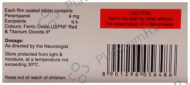Ampanel 4mg Tablet 10s