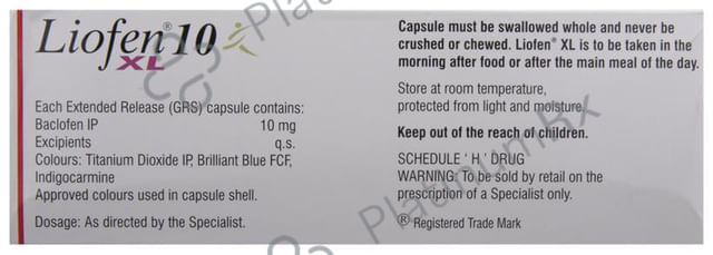 Liofen XL 10mg Capsule 10s