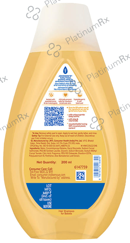 Johnson's Baby Shampoo 200ml