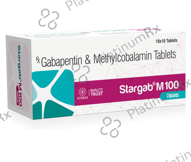 Stargab M 100mg/500mcg Tablet 10s