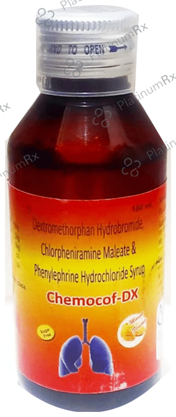 Chemocof-DX Syrup Mango Sugar Free