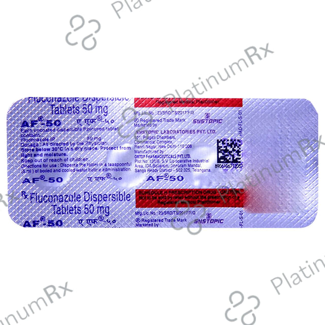 AF 50mg DT Tablet 4s
