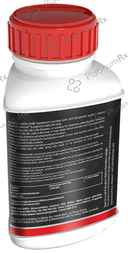 Vogue Wellness L-Arginine Tablet (60 Each) 1 Bottle