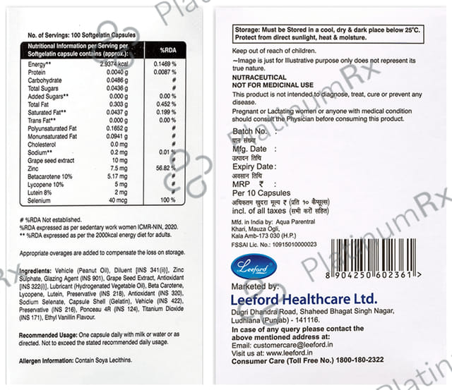 Lycozon SG Capsule 10s