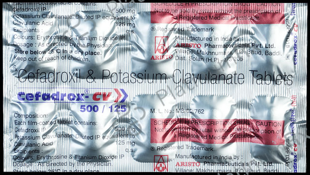 Cefadrox CV 500/125mg Tablet 10s