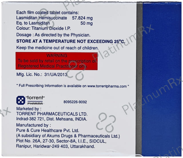 Lasmiray 50mg Tablet 4s