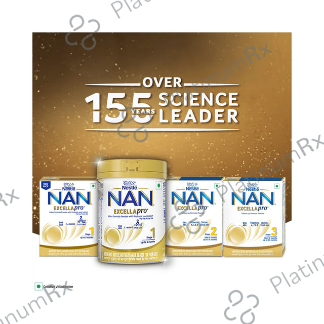Nestle Nan Excellapro 2 Follow-Up Formula with Vitamins, DHA, ARA, Calcium & Iron - Powder