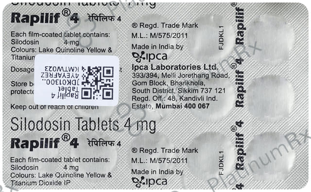 Rapilif 4mg Tablet 15s