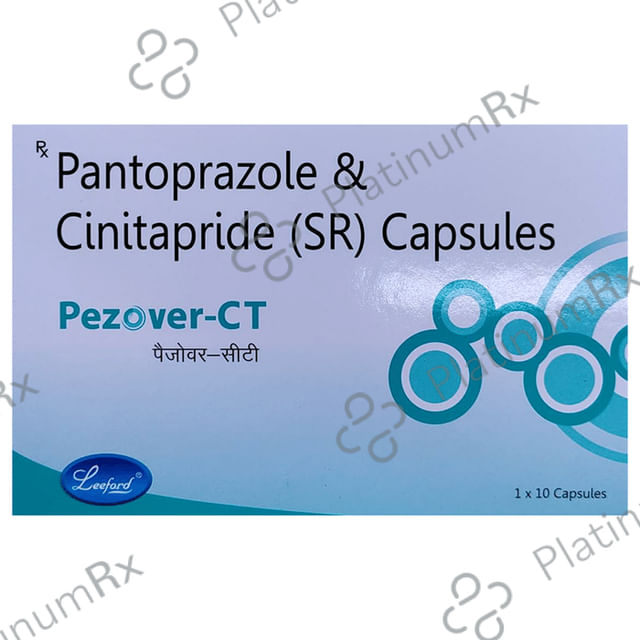Pezover CT 3/40mg Capsule 10s