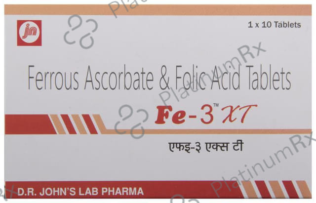 FE 3 XT 100/1.5mg Tablet 10s