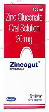 Zincogut 20mg Syrup 100ml