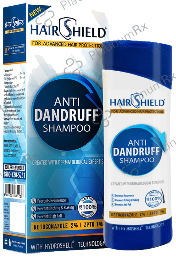 Hair Shield Anti Dandruff Shampoo 100ml