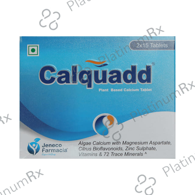 Calquadd Plant Based Clacium Tablet