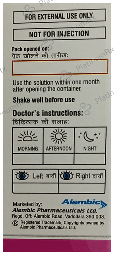 New Biflace Eye Drop