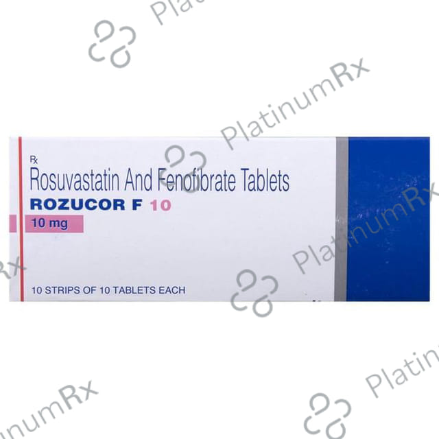 Rozucor F 160/10mg Tablet 10s