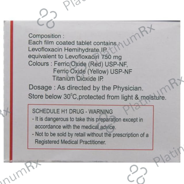 Loxof 750mg Tablet 10s