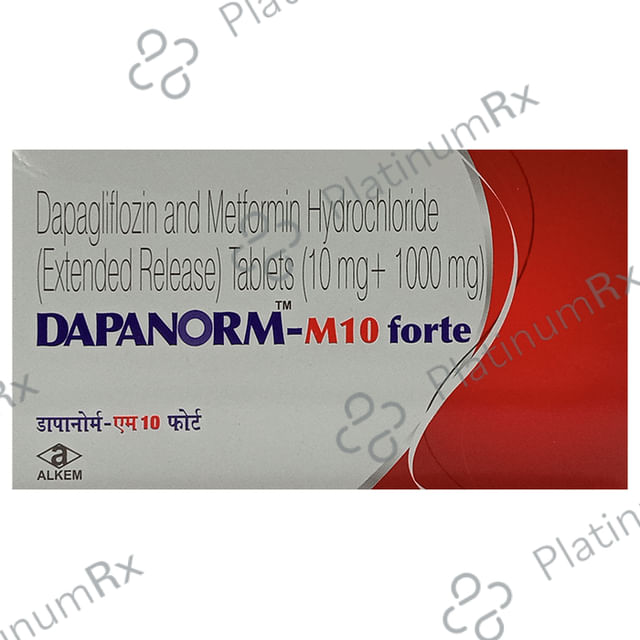 Dapanorm M10/1000mg Forte Tablet ER 10s