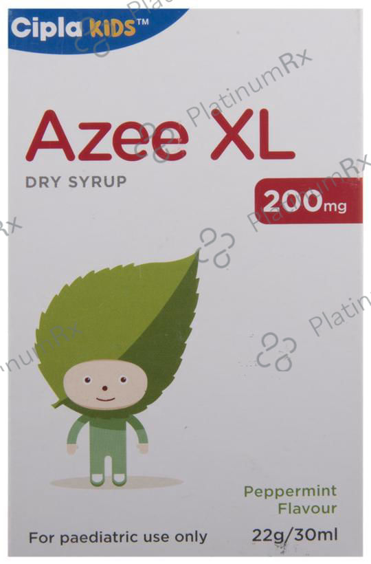 Azee XL 200mg Dry Syrup Peppermint
