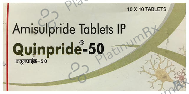 Quinpride 50mg Tablet 10s
