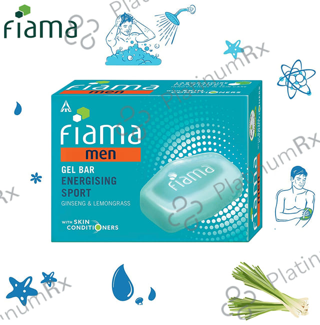 Fiama Men Gel Bar Energising Sport