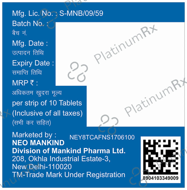 Rifasmart 550mg Tablet 10s