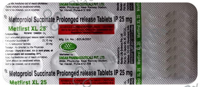 Metfirst XL 25mg Tablet 10s